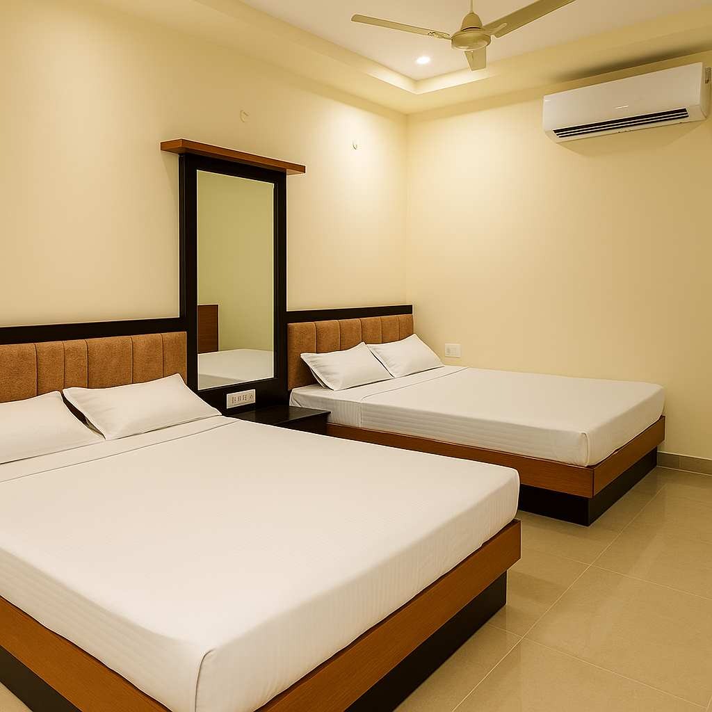 Family Hall Room at Sarangpur Trust Dharmshala